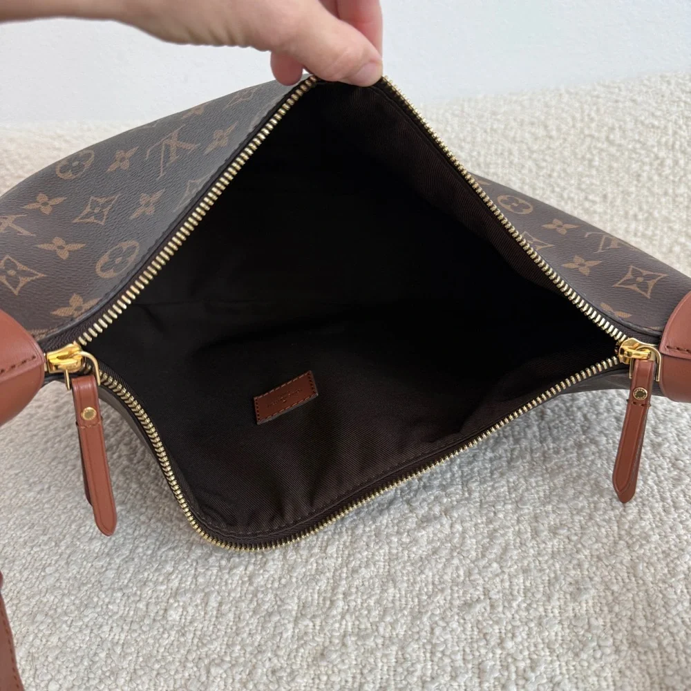 Louis Vuitton Monogram Hobo Loop Crossbody Shoulder Bag